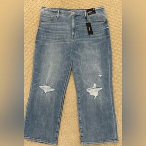 Express Straight Ankle Hyper Stretch Jean